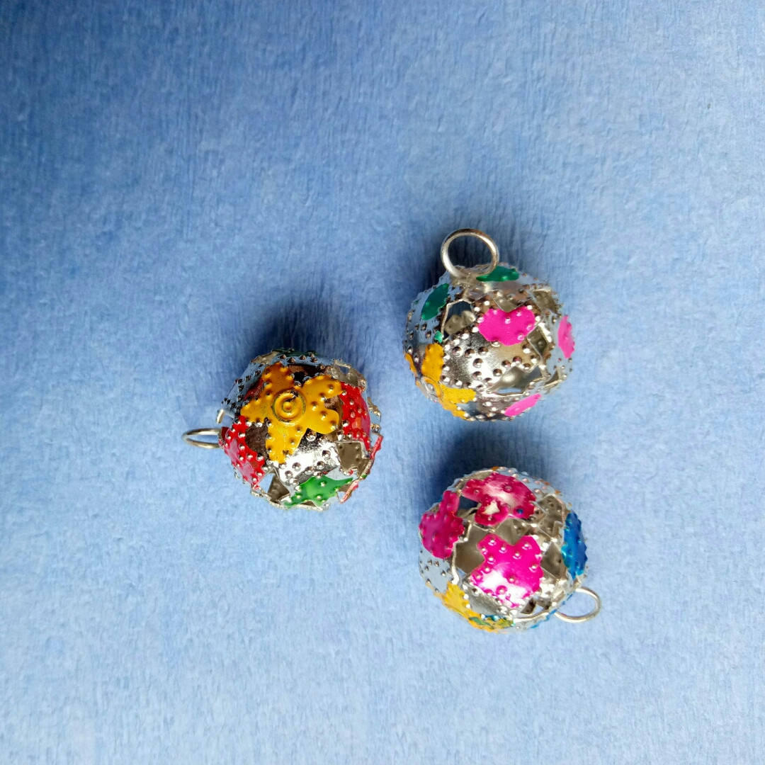 

Заготовка для бизиборда, Бубенчик 1.7см 1 шт, бубенцы, бубенчики Серебро