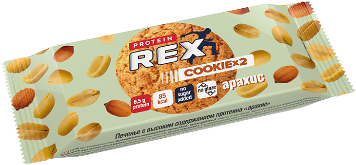 

Протеиновое печенье ProteinRex Арахис (50 грамм)