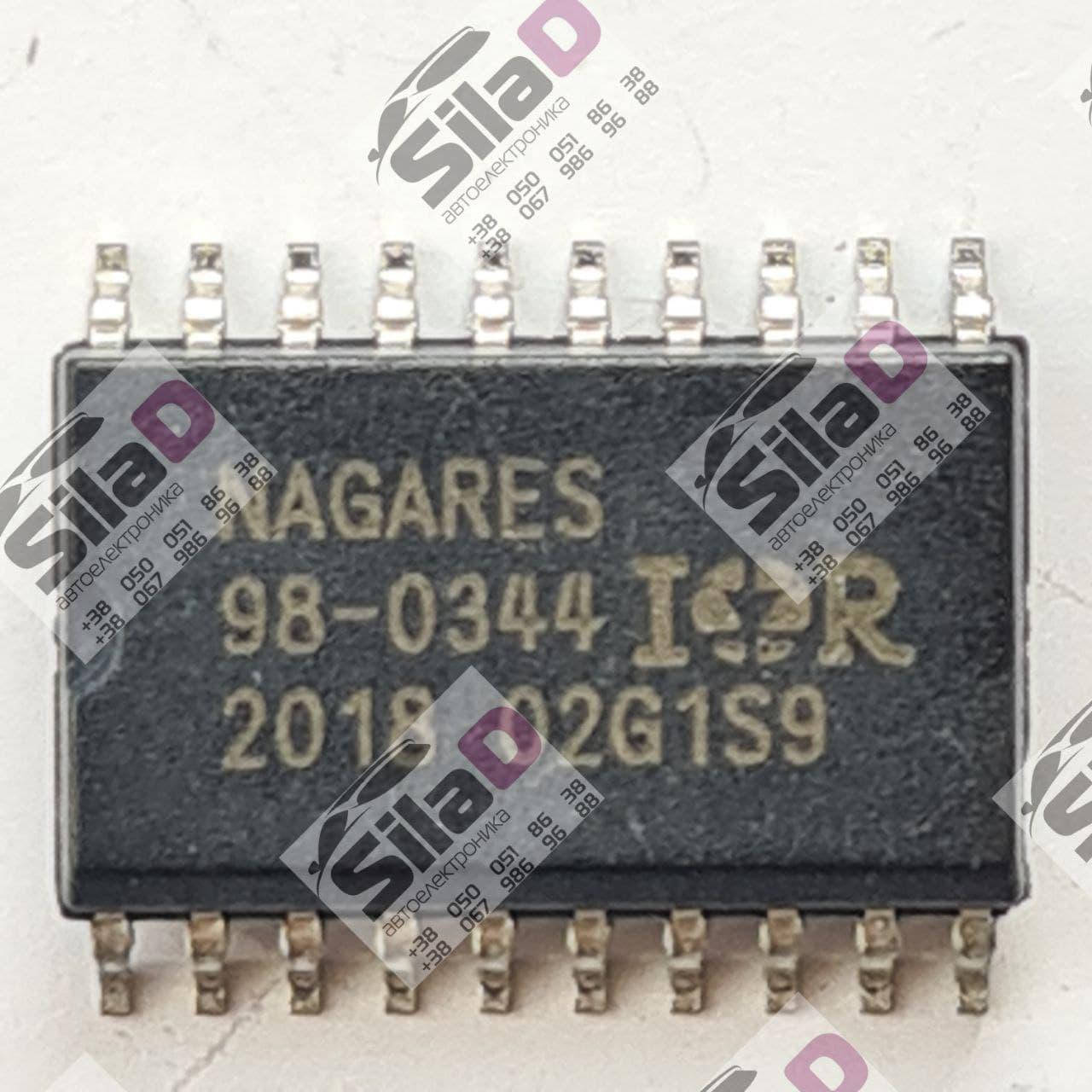 

Микросхема NAGARES 98-0344 International Rectifier корпус SOP-20