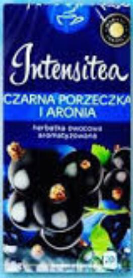 

Чай Intensitia z czarna porzeczka i aronia 20 пакетов