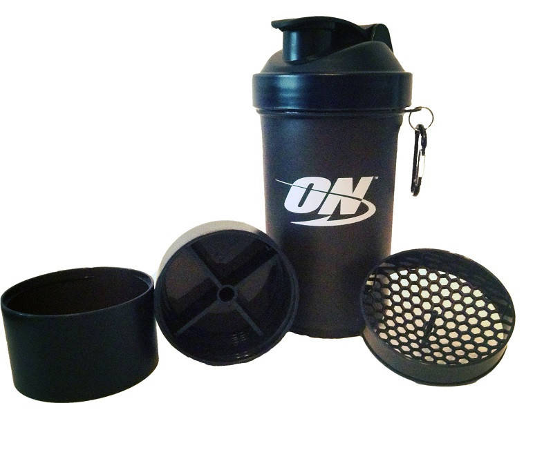 

Шейкер SmartShake Optimum Nutrition, 600 мл (черный)