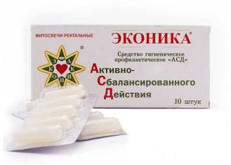 

Свечи АСД Эконика 10 шт