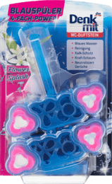 

Чистящий блок для унитазу Denkmit WC-Reiniger Duftstein Flower Splash, 2 St