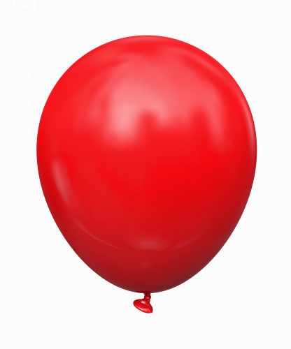 

Латексный шарик 12" (30 см) Kalisan пастель Red красный