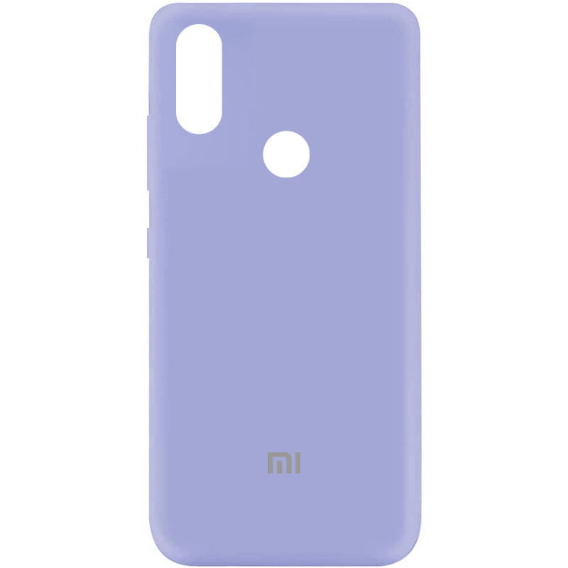 

Силиконовый чехол для Xiaomi Redmi Note 5 Сиреневый микрофибра soft touch
