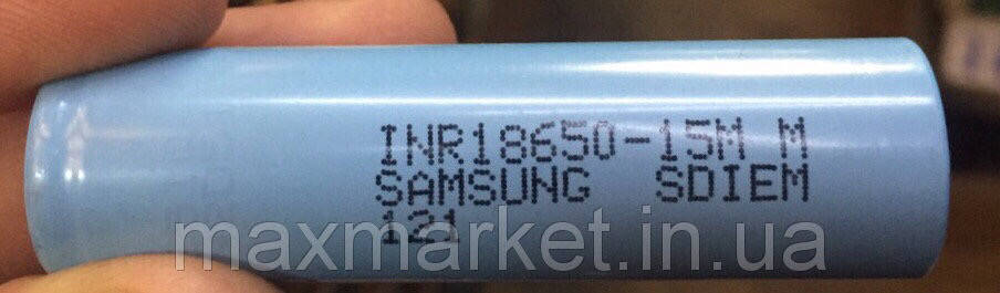 

Аккумулятор Li-ion Samsung INR18650-15M