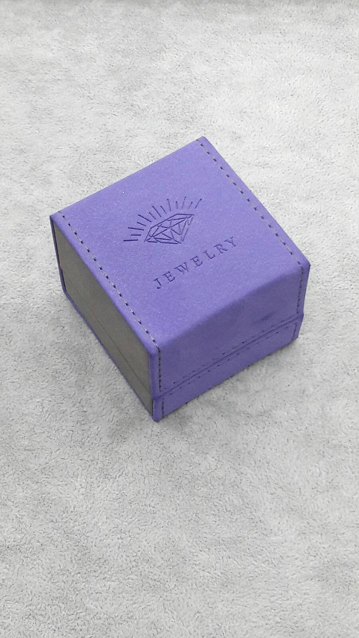 

ПОДАРОЧНАЯ КОРОБОЧКА JEWERLY ПОД СЕРЬГИ И КУЛОН синий