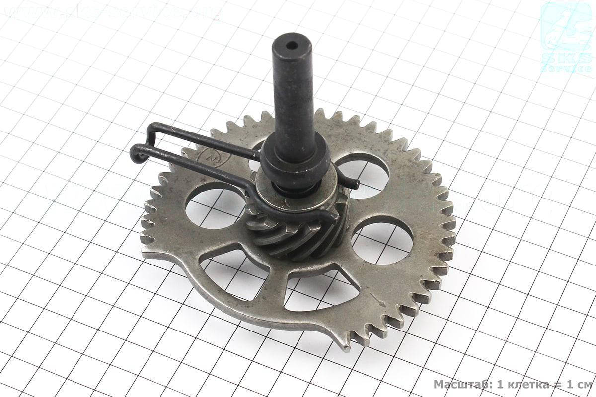 

Храповик кик-стартера в сборе для китайских скутеров 4т