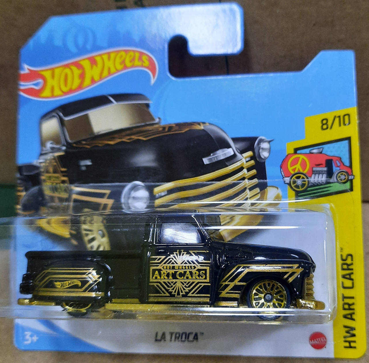 

Hot Wheels HW Art Cars 2021 La Troca 8/10 146/250 GRY35 Пікап Ла Трока Машинки базові колекційні Хот Вілс, Разные цвета