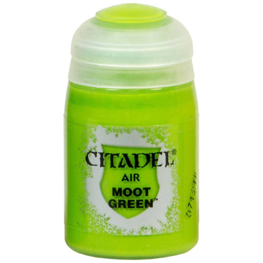 

Краска акриловая Games Workshop Citadel AIR: MOOT GREEN (24ML) (6-PACK) (9918995808006) (5011921115594), Зелёный