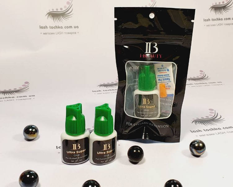 

Клей I-Beauty "Ultra Super" 5мл. Айбьюти, зеленая крышка