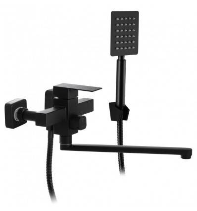 

Смеситель для ванны MX KUB-006 (EURO) BLACK, Черный