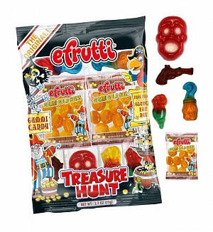 

Жевательные конфеты Efrutti Gummi Treasure Hunt, 77 г