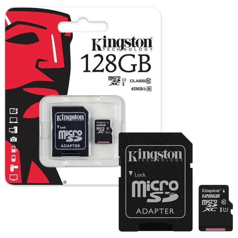 

Kingston microSDHC Class 10 128Gb