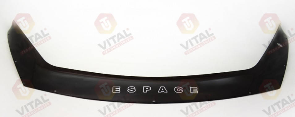 

Дефлектор капота VT52 (мухобойка) Renault Espace 2002-2012 J81, Vip Tuning, RL20