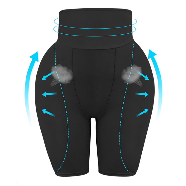 

Трусы пуш ап Myriam чёрные S L XL 2XL 3XL 4XL 5XL