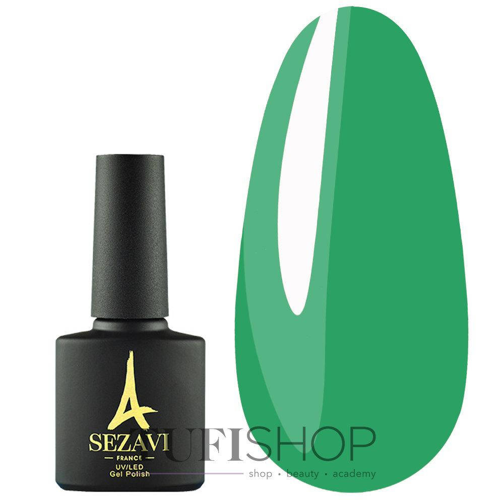 

Гель-лак SEZAVI Vert №VR120 теплый зеленый 8 мл