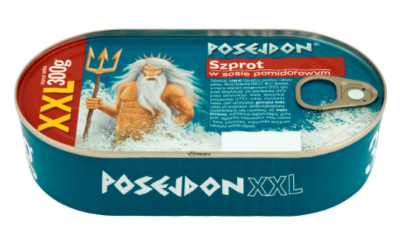 

Шпроты Posejdon в томатном соусе 300 g