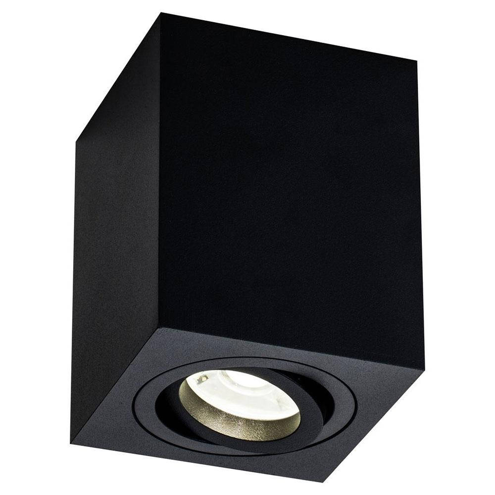

Светильник Feron ML303 MR16/GU10 черный, квадрат, поворотный, 80*80*90мм