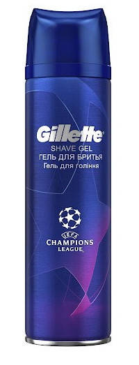 

Гель Gillette для бритья 200 мл Champions League