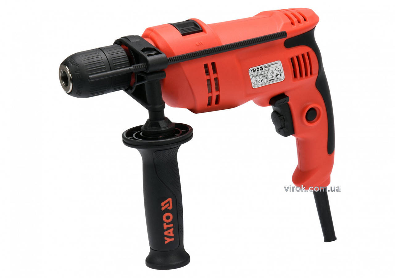 

Дрель ударная YATO 710 Вт YT-82034