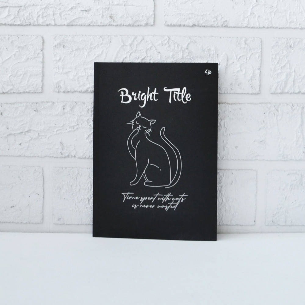 

Блокнот TM Profiplan "Bright Title note" cat, A5