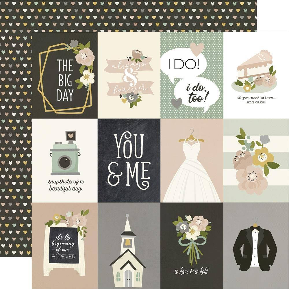 

Папір двосторонній - 8х10 Elements - Happily Ever After - Simple Stories - 30x30