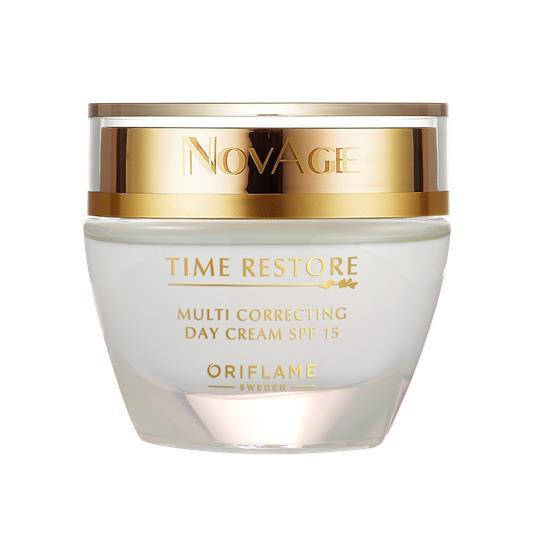 

Омолаживающий дневной крем SPF 15 NovAge Time Restore от Орифлейм