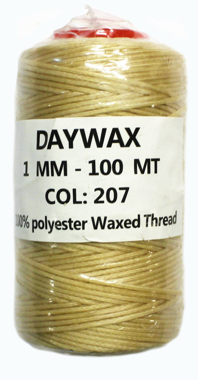 

Нитка вощеная Daywax 1,0мм 100м. Бежевый 207