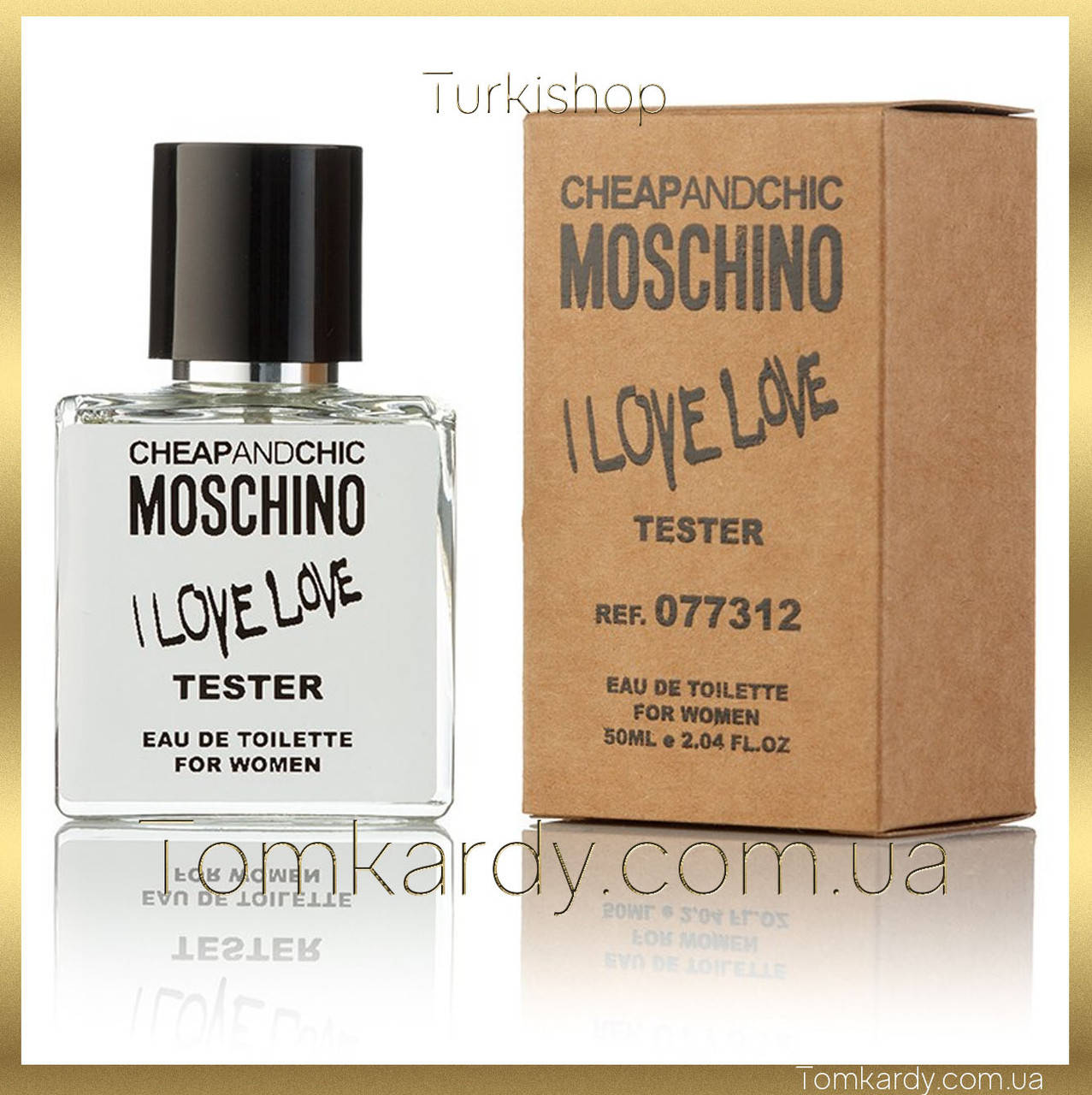 

Женские духи Moschino Cheap and ChicI Love Love [Tester Концентрат] 50 ml. Москино Чип энд Чик ай Лав Лав