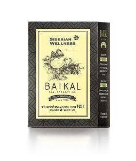 

Фиточай из диких трав № 1 (Очищение и дренаж) - Baikal Tea Collection