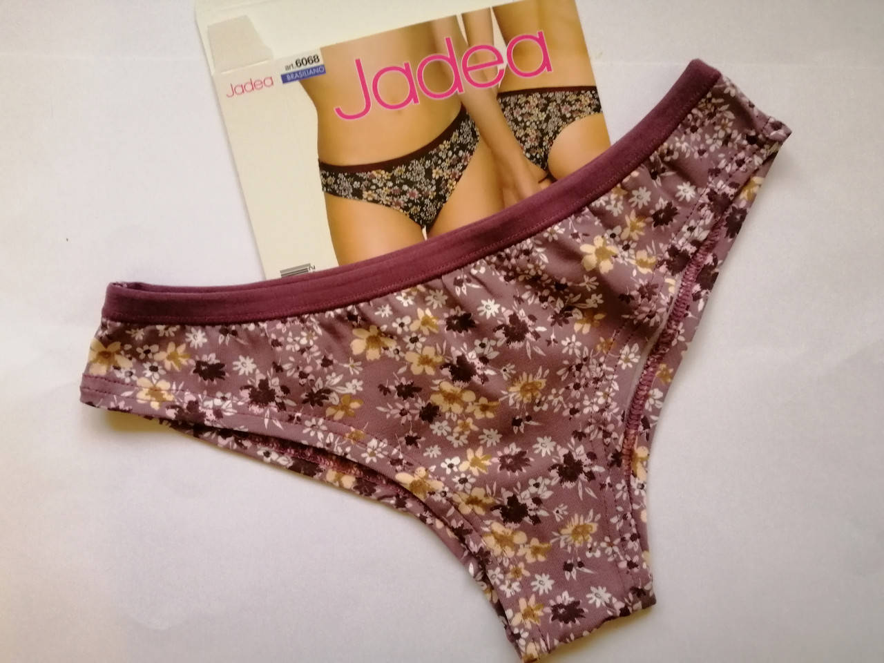 

Трусики бразилиана Jadea 6068 L, Розовый