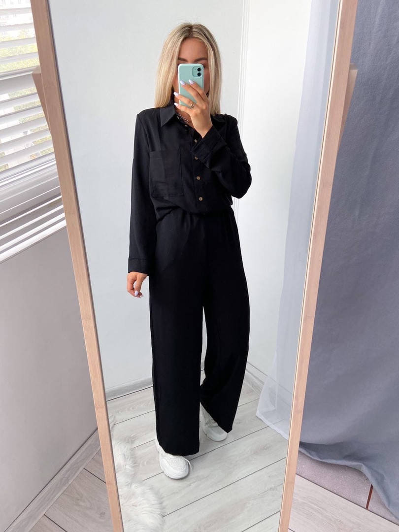 

Женский костюм L-XL, Чёрный