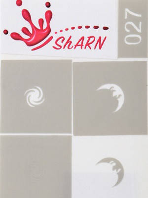 

Трафареты для аэрографии Sharn №027