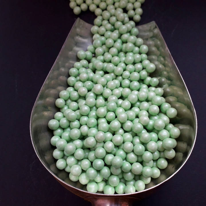 

Кондитерская посыпка для декора Жемчужина зеленая 100