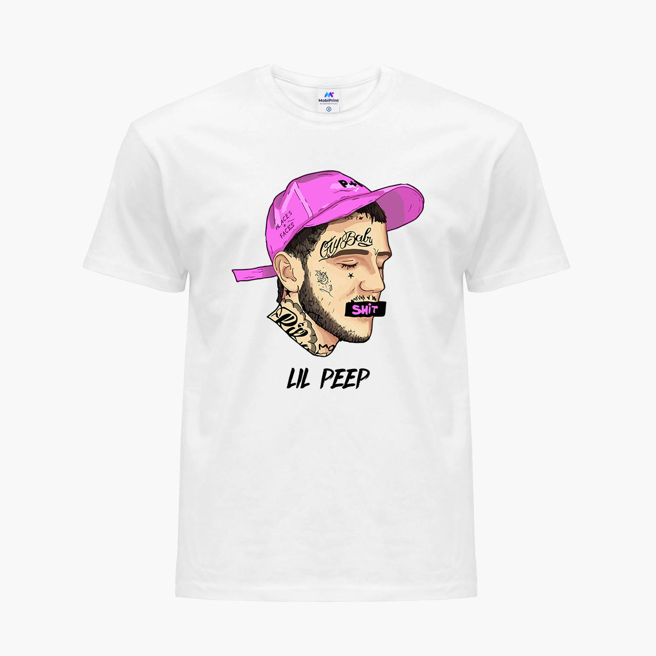 

Футболка мужская Лил Пип (Lil Peep) Белый (9223-2635) XL