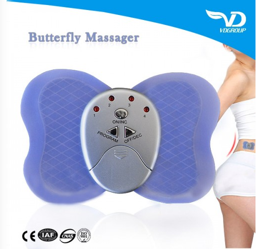 

Универсальный миостимулятор бабочка - электростимулятор мышц Butterfly Massager, Фиолетовый
