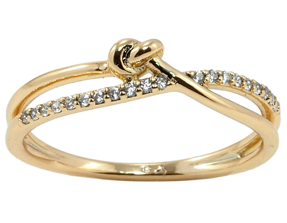 

Кольцо Xuping Позолота 18K "Узелок" р.16.5,17,17.5,18,18.5,20