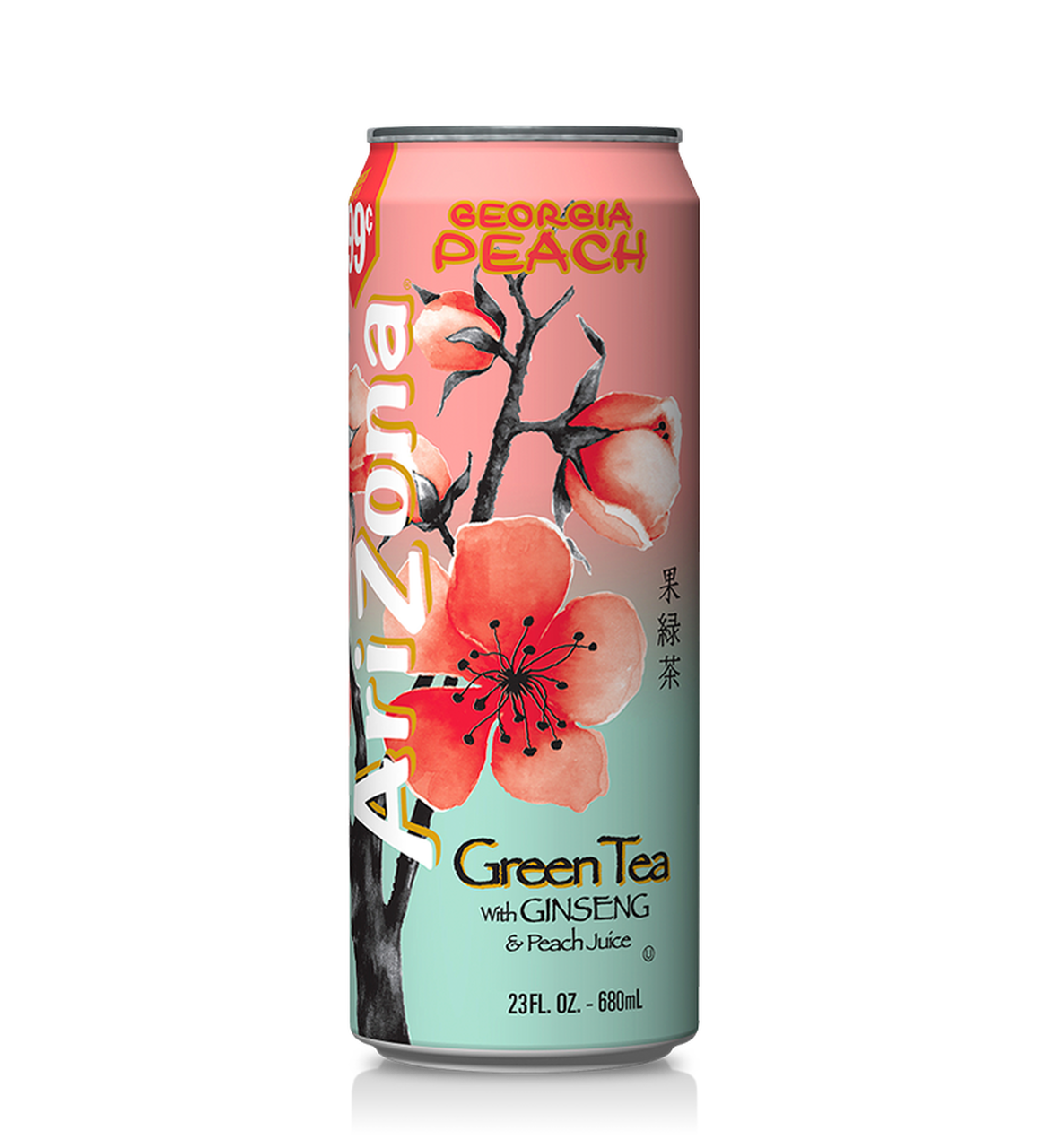 

Arizona Green Tea Ginseng Персик Шеньшень 680 ml