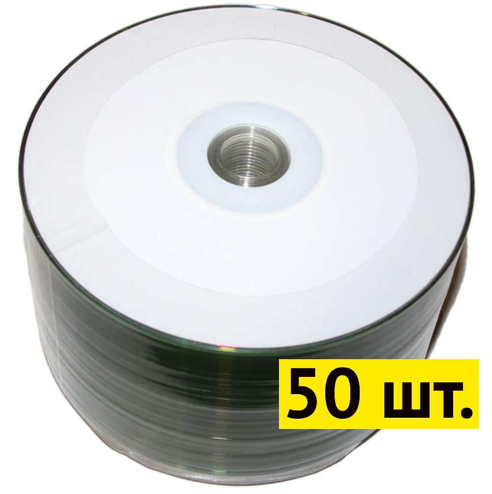 

Диски CD-R 50 шт. Videx Printable (для печати), 700Mb, 52x, Bulk Box