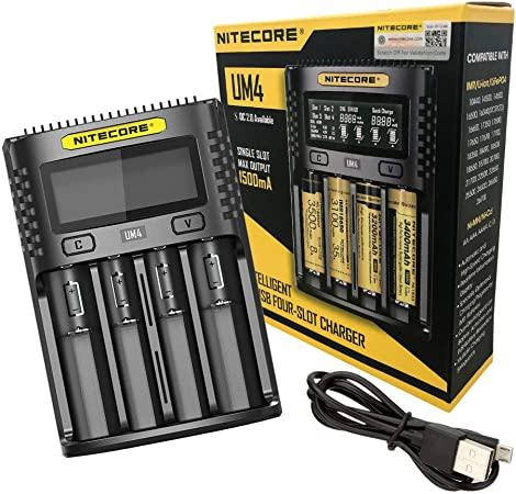 

Универсальное зарядное устройство Nitecore Digicharger UM4