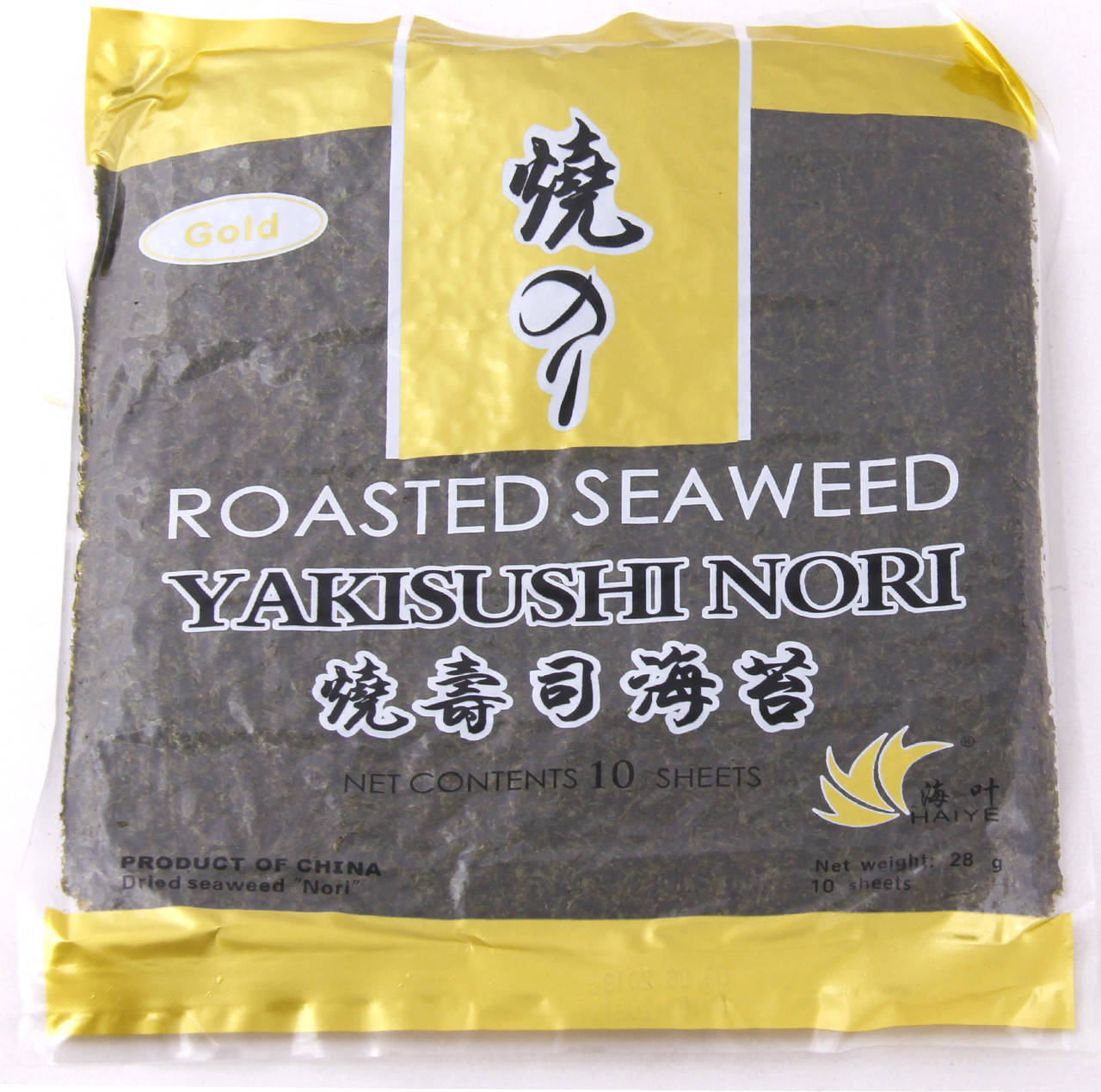 

Водоросли Нори Roasted Yakisushi 10 листов 28 г.