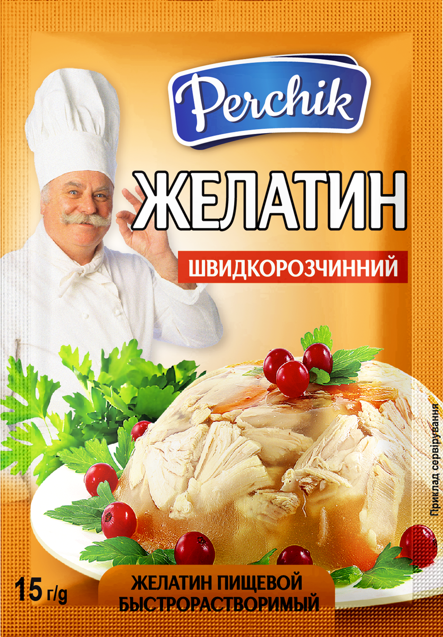

Желатин (уп 20шт) 15г