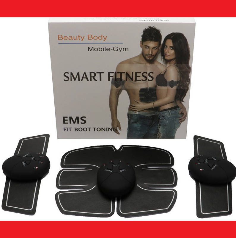 

Тренажер миостимулятор EMS TRAINER комплект, Черный
