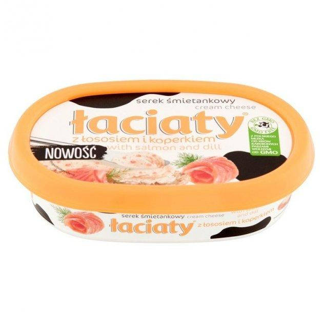 

Сирна намазка Laciaty з лососем 135 г.