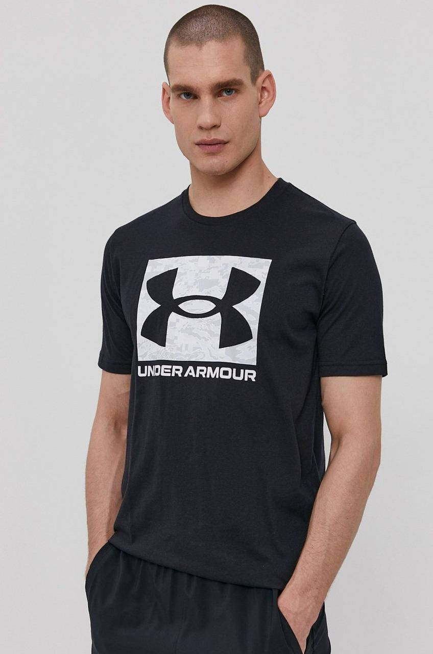 

Мужская футболка Under Armour, черная андер армор XXXL