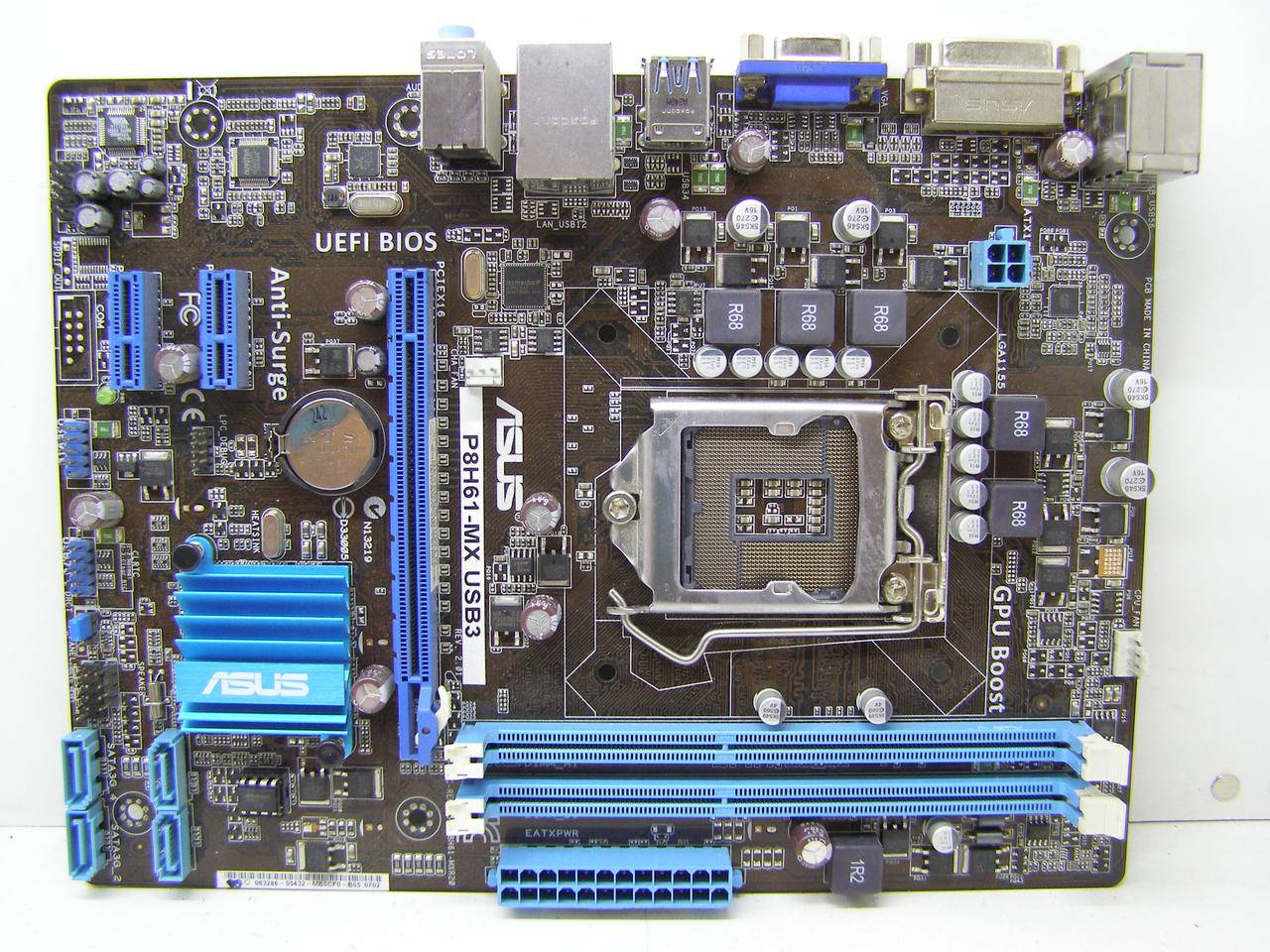 

Материнская плата Asus P8H61-MX USB3 (s1155, Intel H61, PCI-Ex16)