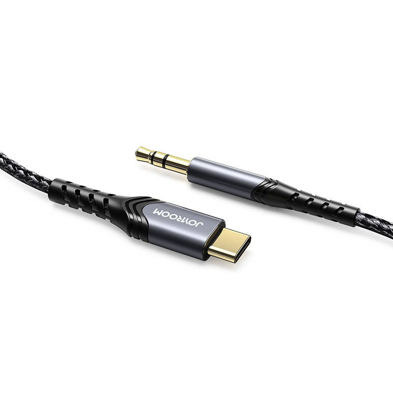 

Кабель Type-C to Aux 3.5 мм JOYROOM Audio cable SY-A03 |2M| Черный