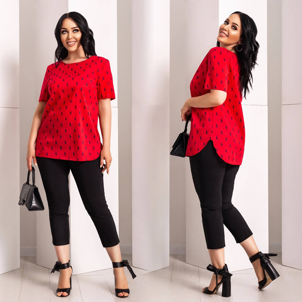 

Костюм двойка женский полубатальный, размеры 46-60 "LADA" недорого от прямого поставщик, Разные цвета