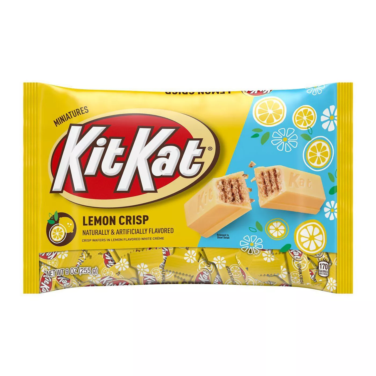 

Шоколад Kit Kat Lemon Crisp Miniatures Wafer Bar 255g